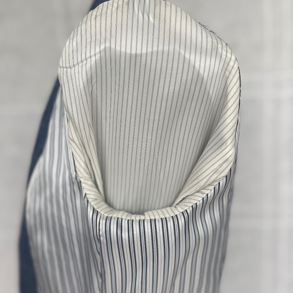 NWOT Veronica Beard Athens Blue Linen/Metallic Thread Dickey Jacket sz 10 - Picture 11 of 14